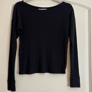 Abercrombie & Fitch Long Sleeve Slouch Tee